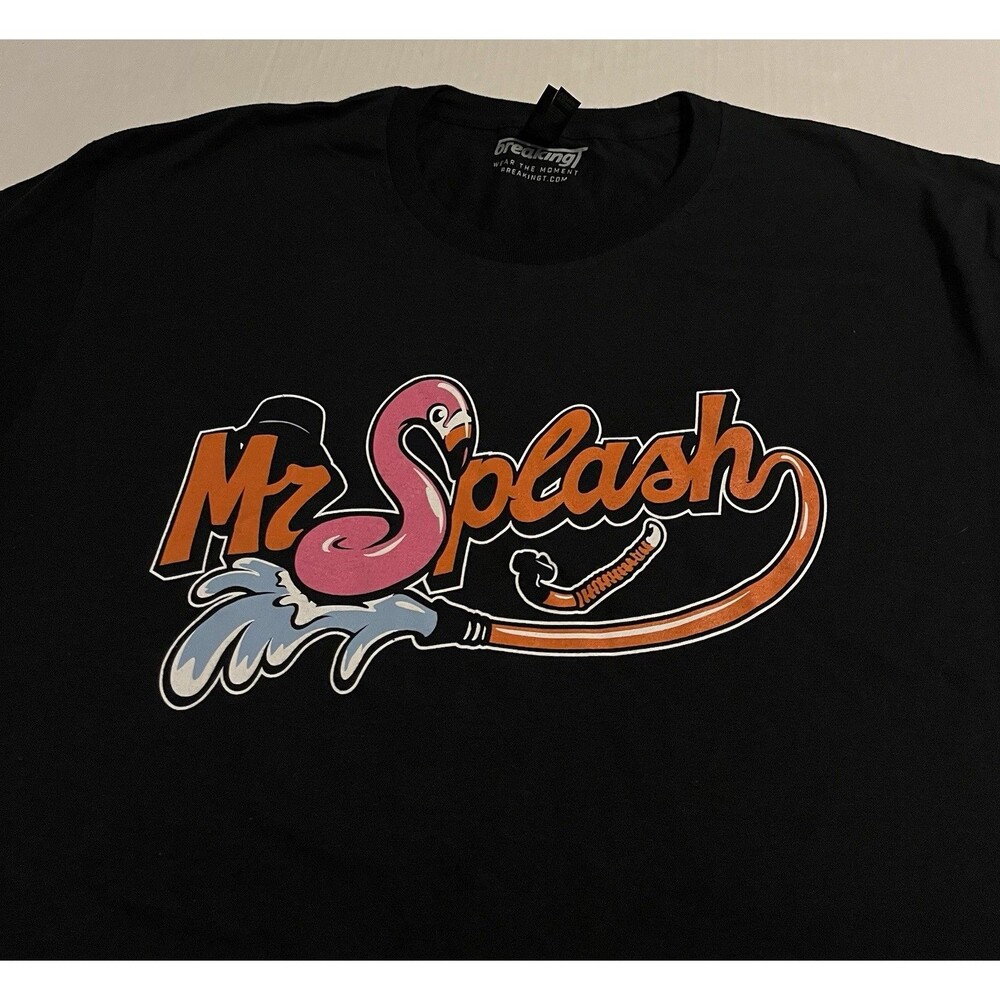 Mr. Splash Baltimore Orioles MLB Camden Yards Black T-Shirt LARGE Baseball Birds